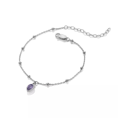 Byzylyk për femra Hot Diamonds Silver Whisper SWB026, i artë