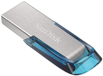 USB SanDisk Ultra Flair, 128GB, USB 3.0, ngjyrë argjendi