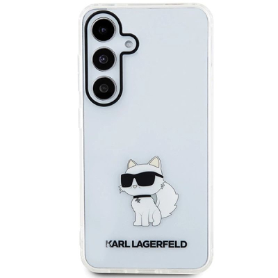 Mbulesë telefoni Karl Lagerfeld KLHCS24SHNCHTCT, Galaxy S24, e fortë transparente, Choupette