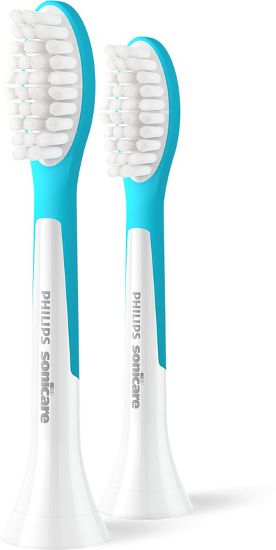 Koka zëvendësuese furçe dhëmbësh Philips Sonicare for Kids HX6042/90, standard, 7+, 2 copë