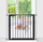 Portë sigurie për kalamaj Noma Easy Fit Clamp, 75–82 cm, çelik, e zezë