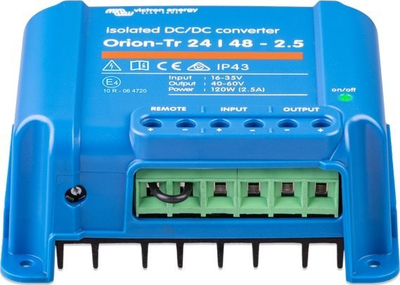 Konvertor DC-DC Victron Energy Orion-Tr 24/48-2.5A, 120W, IP43, blu