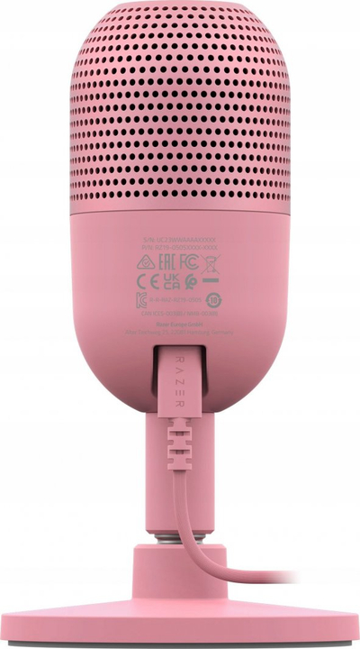 Mikrofon Razer Seiren V3 Mini (RZ19-05050200-R3M1), USB-C, rozë