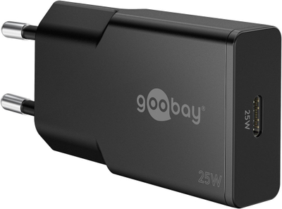 Karikues USB Goobay USB C PD GaN Slim, 25W, 1x USB C, i zi
