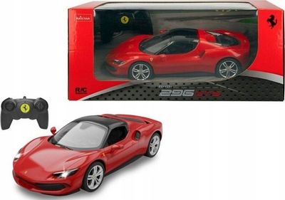 Makinë me telekomandë RASTAR Ferrari 296 GTS, shkallë 1:16, deri 7 km/h, e kuqe