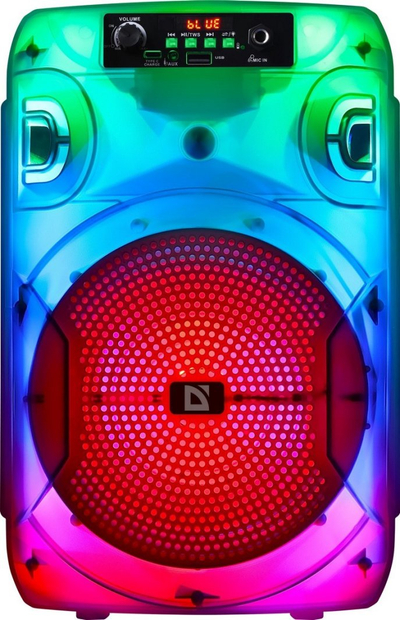 Altoparlant portativ Boomer 12, Bluetooth 5.4, LED, i zi