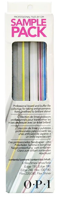 Limë thonjësh OPI Sample Pack, 6 copë