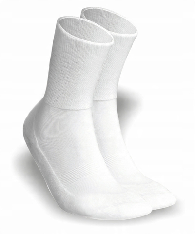 Çorape shëndetësore Deomed Medic Deo Silver Frotte, antibakteriale, masa 41-43, të bardha