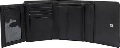 Portofol Guess i vogël, material tekstil, i zi