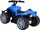 Quad elektrik për fëmijë Ramiz Little Monster, 25W, me bateri, blu