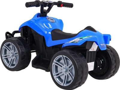 Quad elektrik për fëmijë Ramiz Little Monster, 25W, me bateri, blu