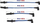 Kabllo ndezjeje PowerTEC Sport, set për Citroen Saxo Xsara Peugeot 106 306 1.0 1.6L 92 00, blu
