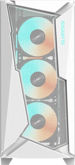 Kasë për kompjuter Gigabyte C301 Glass, i bardhë