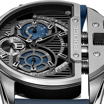 Ora Police Daintree PEWGQ2203604, 48mm, 5 ATM, gunmetal