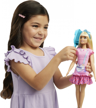 Kukull Barbie My First Malibu, trup i butë, e lëvizshme, bjonde