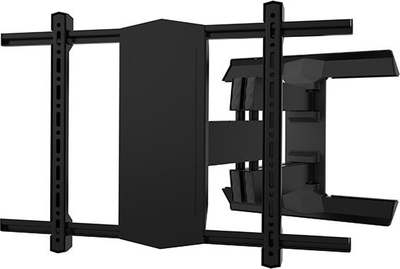 Mbajtëse muri për TV B-Tech Twin Cantilever, deri 75", deri 50kg, e zezë