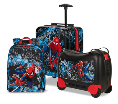Valixhe Për Fëmijë Me Rrota (Ride-On) Samsonite Disney Dream2Go Marvel Spider-Man