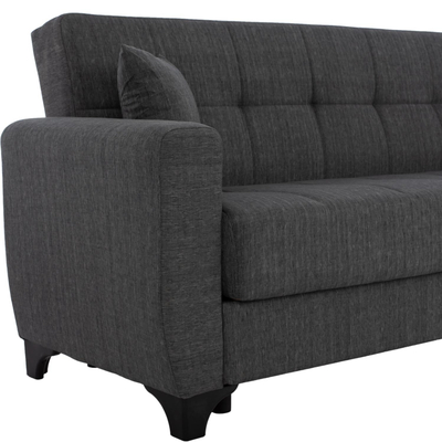 Set divan-shtrat (3 + 2 ulëse) HM11748.03, gri