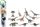 Set figurina dinosauri Collecta Box me Mini Sauropods, miniatura, shumëngjyrëshe