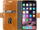 Kopertinë lëkure dbramante Bernstorff për iPhone XS / X, dark tan