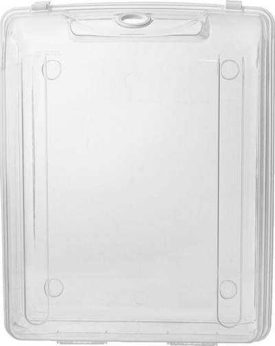 Kuti për këpucë Rimax, 36 x 29 x 13 cm, plastike, e tejdukshme
