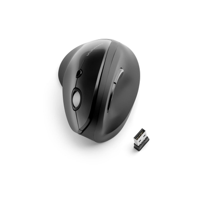 Maus Kensington Pro Fit Ergo Vertical, Wireless, 1600 DPI, i zi