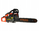 Sharrë motorike John Gardener 4500, 18", 2.3 kW, portokalli