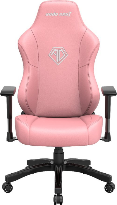 Karrige gaming AndaSeat Phantom 3 Series, madhësia L, lëkurë PVC, rozë krem
