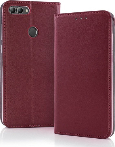 Këllëf telefoni Magneto për Xiaomi Redmi 10C, tip libër, me magnet, burgundy