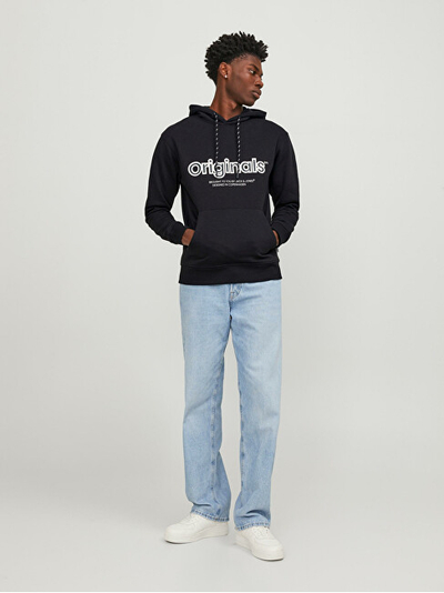 Duks Jack&Jones JORLAKEWOOD Relaxed Fit 12246802 Black