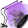 Llampë LED për bimë, 2 panele, me timer, me USB, e zezë