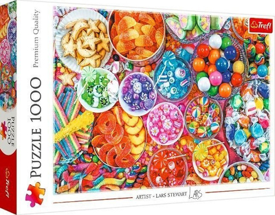 Puzzle Trefl Delicious Sweets, 1000 copa, shumëngjyrësh
