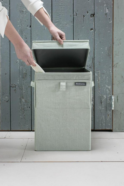 Kuti rrobalarëse Brabantia Stackable Laundry Box, 35L, e gjelbër