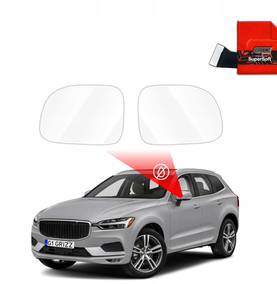 Film mbrojtës pasqyre GRIZZ ZeroDrop, për Volvo XC60 2017-2021, hidrofobik, transparent
