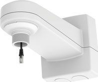 Mbajtëse muri për kamera Axis 5507-641, me kabllo RJ45, për ambiente të brendshme dhe të jashtme, e bardhë