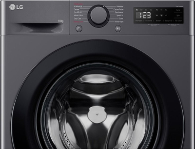 Makine larëse LG F4WR510SBM, 10 kg, 1400 xhiro, klasa A, e zezë