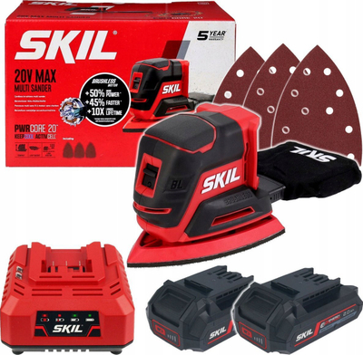 Lëmues multifunksional SKIL 3715CA 20V, brushless, pa bateri