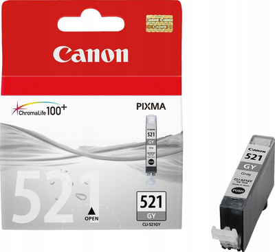 Patron boje Canon CLI-521GY, 9 ml, gri