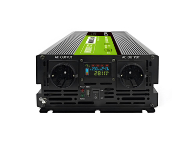 Inverter per automjet Green Cell PowerInverter INVGC24P3000LCD, 24V, 3000W, me valë të pastër sinusi