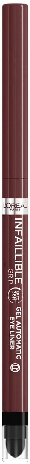 Laps sysh L'Oréal Paris Infallible Grip 36H Gel Automatic Bronze Blaze, rezistent ndaj ujit, Velvet Bordeaux