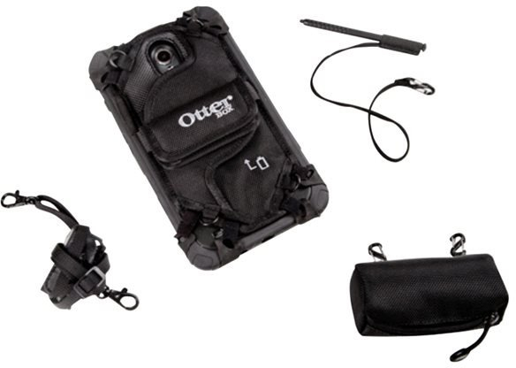 Kapëse OB Utility Latch për Samsung Galaxy Tab Active 3/2, rrip dore, e zezë