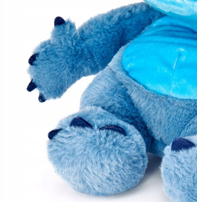 Lodër pellushi animatronike WOW! STUFF Disney Chatty Stitch Deluxe, 30 cm, me mbi 50 zëra dhe lëvizje, blu