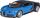 Makinë me telekomandë Rastar Bugatti Chiron Pilot, shkallë 1:14, 2.4GHz, blu