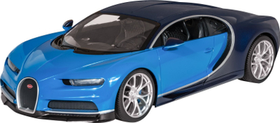 Makinë me telekomandë Rastar Bugatti Chiron Pilot, shkallë 1:14, 2.4GHz, blu