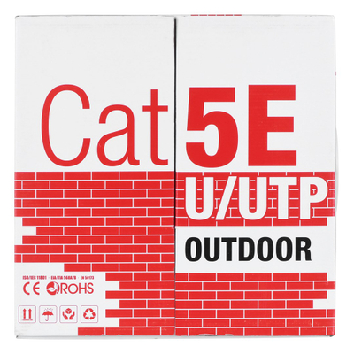 Kabllo rrjeti Alantec KIU5OUTS305Q, UTP Cat 5e, 305m, i zi