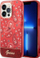 Futrollë për telefon Guess GUHCP14XHGBNHR, për iPhone 14 Pro Max, hardcase, e kuqe Bandana Paisley