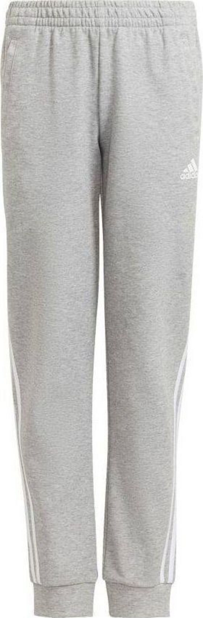 Tuta për kalamaj Adidas 3-Stripes Tapered Jr GT6888, t'hirta