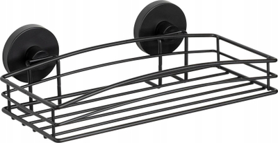 Raft dushi WENKO Vacuum-Loc, metal antikorroziv, montim pa shpim, i zi mat