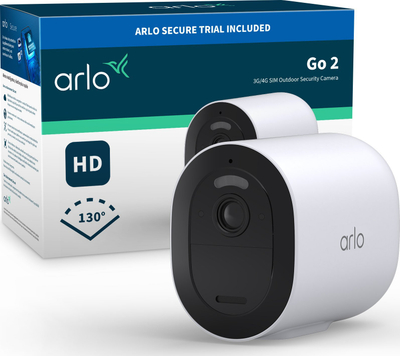 Kamerë IP Arlo Go 2, 1080p, pa tela, e bardhë