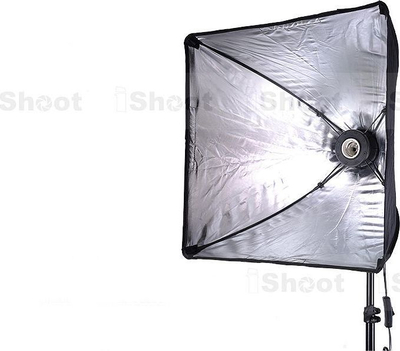 iShoot Softbox 40x40 cm со E27 Држач за Сијалица